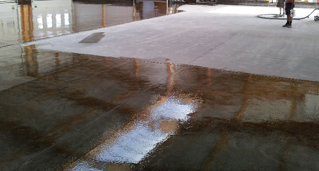 test for moisture in concrete