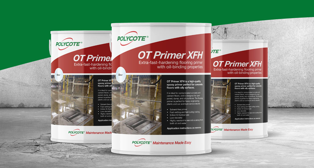 buckets of extra-fast-hardening flooring primer