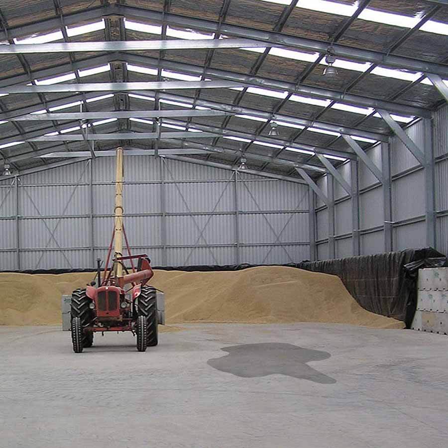 storage of corn and seeds