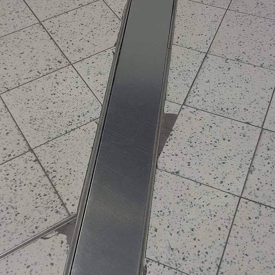 repair of floor tiles