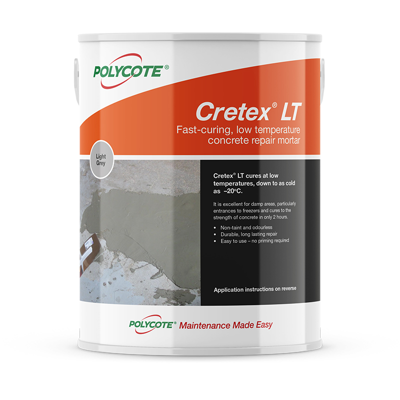 fast- curing concrete repair