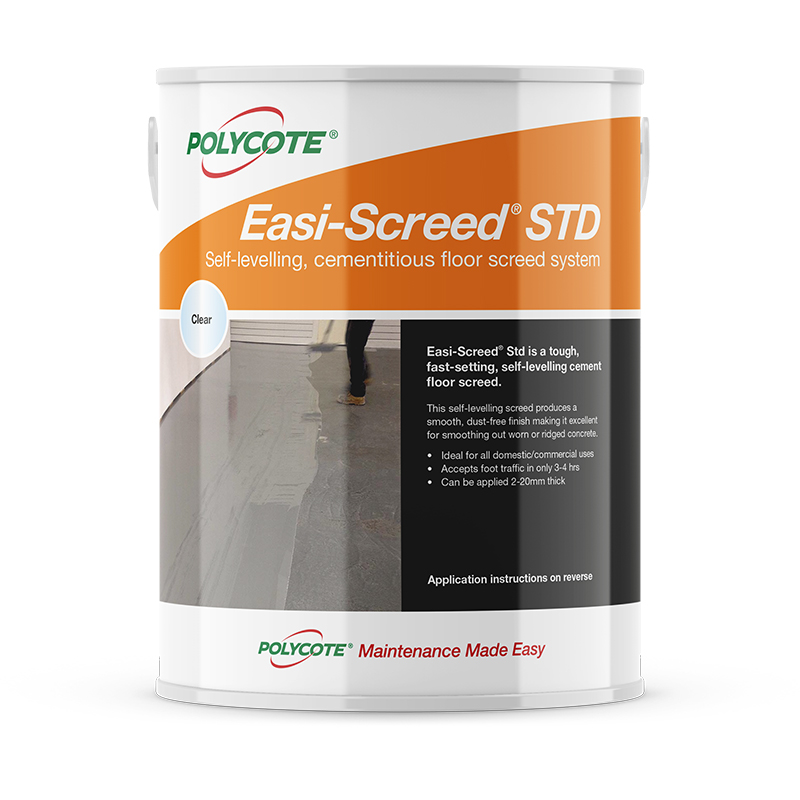 bucket of easi screed