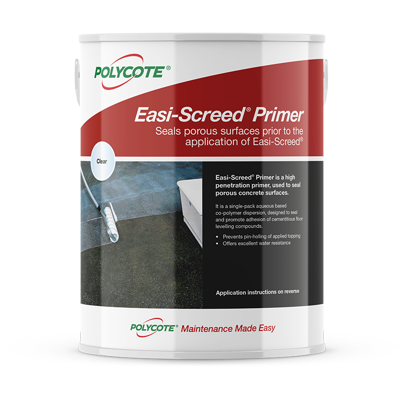 seals porus surfaces prior to the application