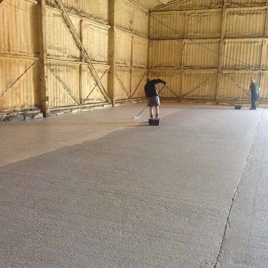 floor paint application