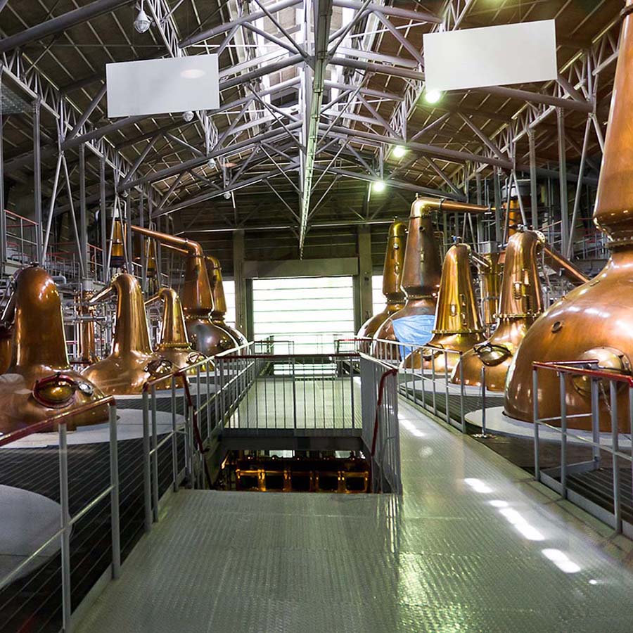 large production factory with Duralock flooring