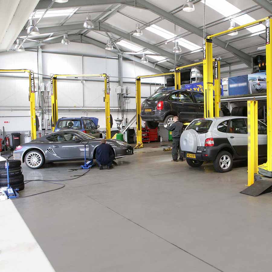 Car workshop