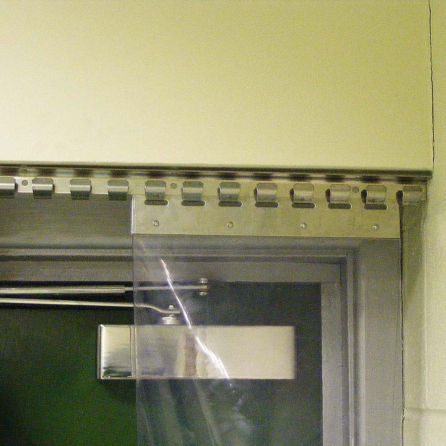 PVC Curtain Strips Plate Set