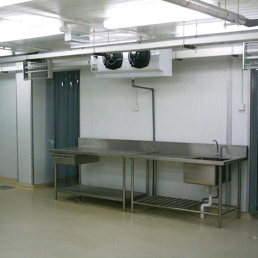 Satin Style PVC Wall Cladding Panelling In Kitchen Setting