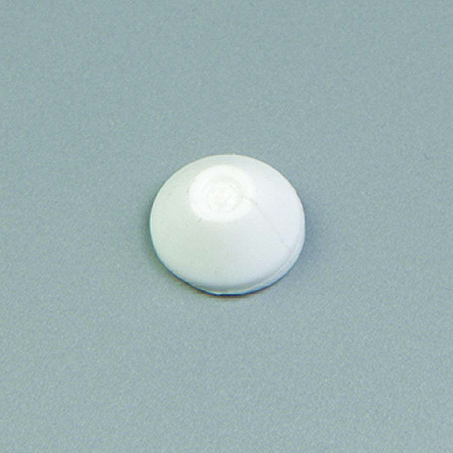 PVC Rivet Cap White Plastic