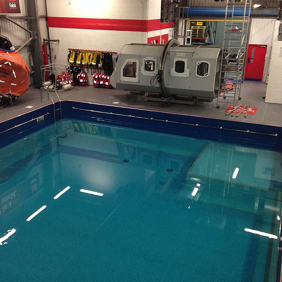 Waterproof floor and wall coating for water pools