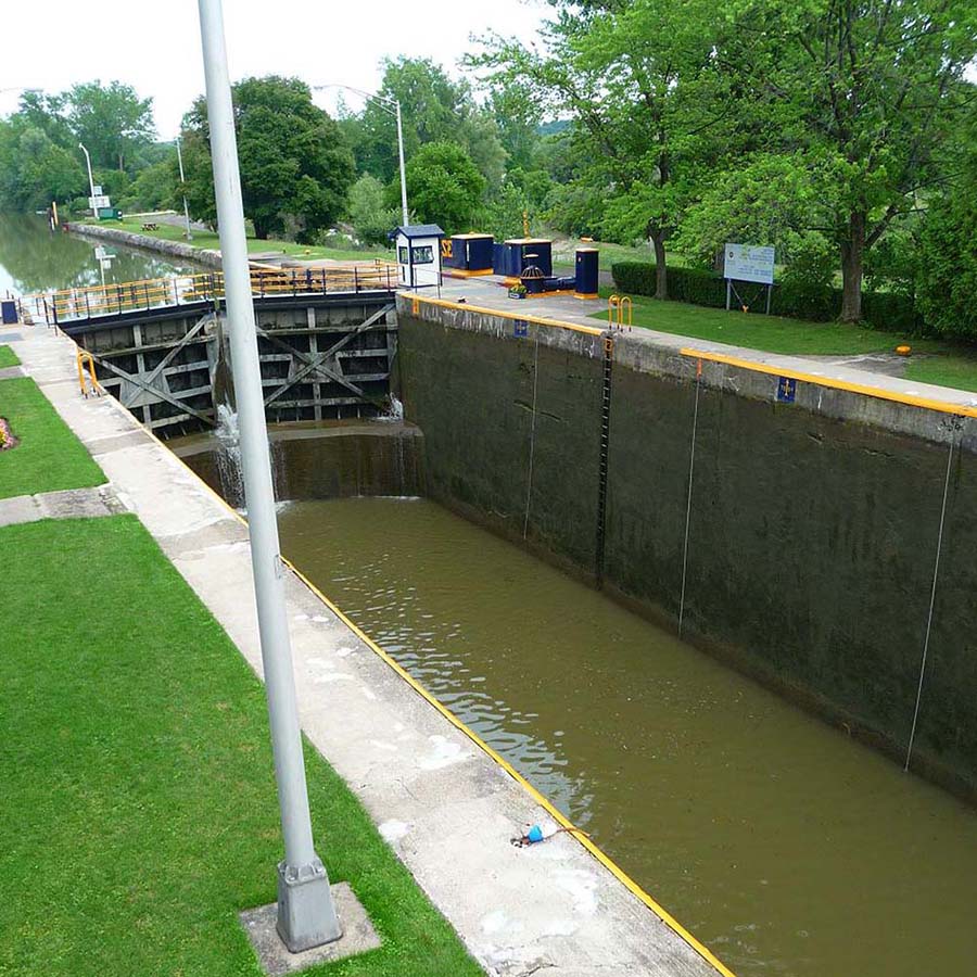 Liquid Membrane Waterpoofing on Canal Walls