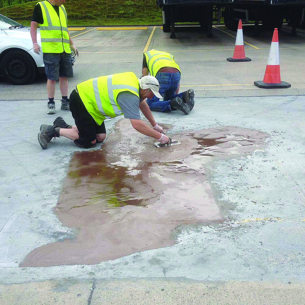 Cretex® OT Mortar Epoxy Garage Floor Repair - Image 9
