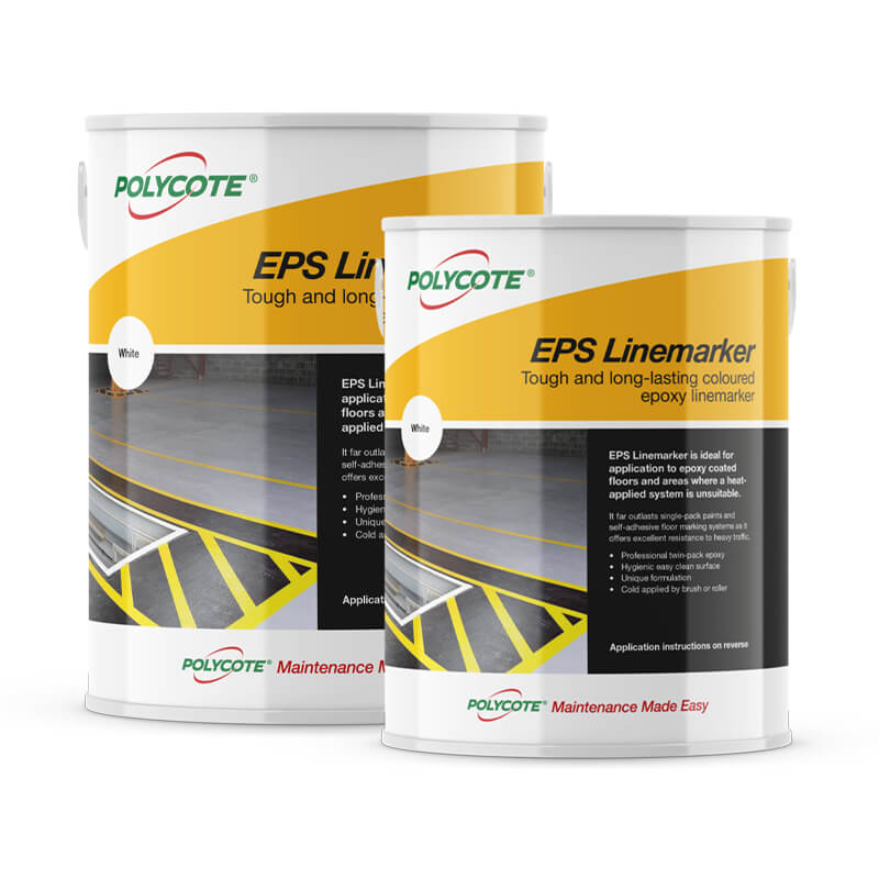 EPS Linemaker yellow coloured epoxy linemaker