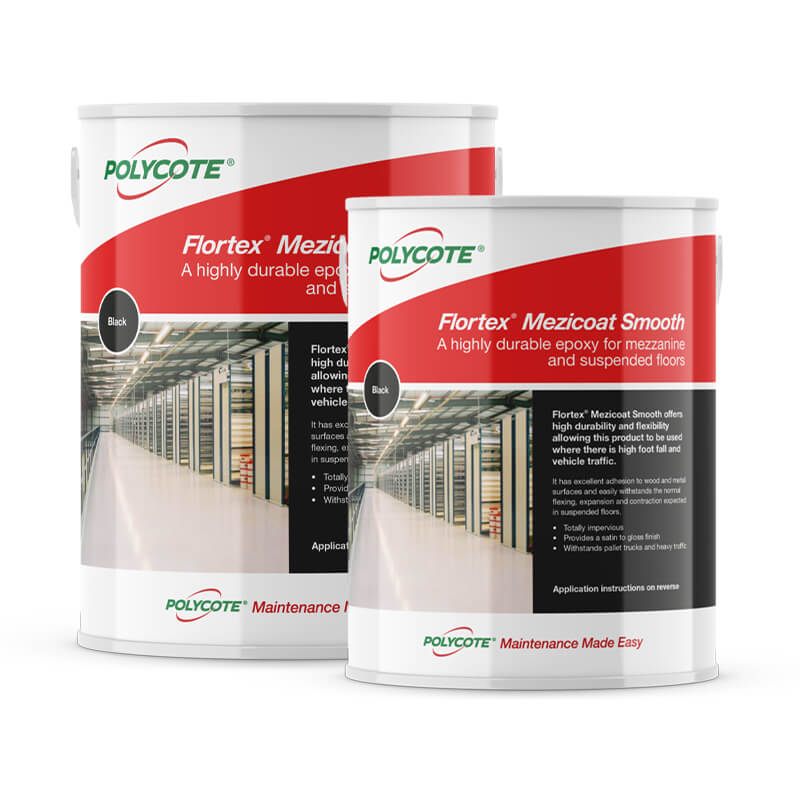 duckets of epoxy for suspended floor