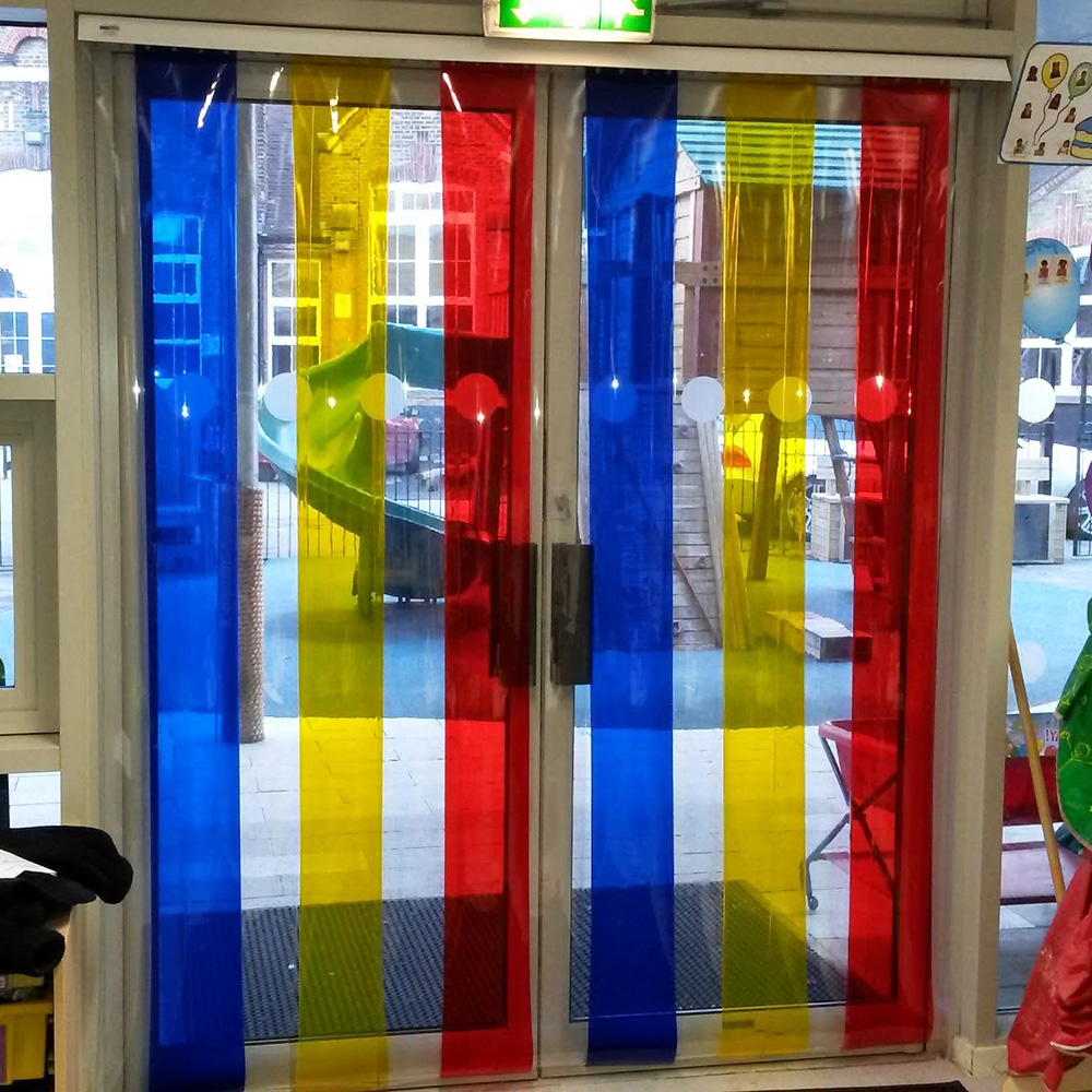 PVC Strip Curtain 50m Rolls - Tinted - Image 2