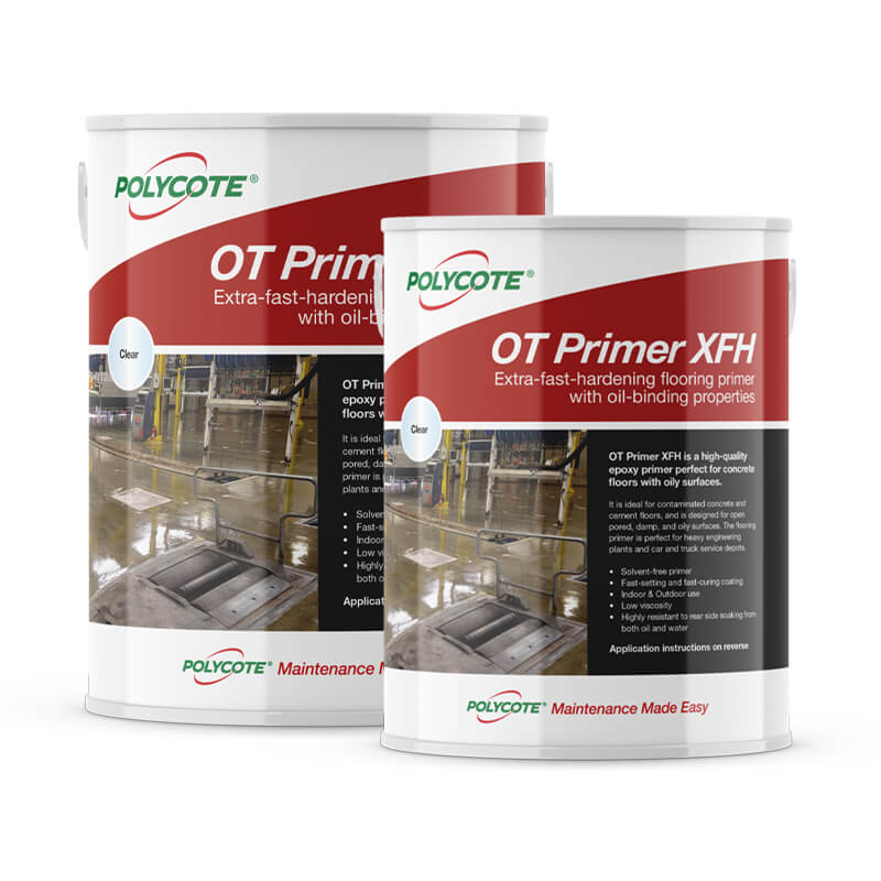 Extra fast hardening floor primer