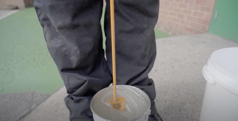 How to apply Cretex EP Mortar for filling and repairing