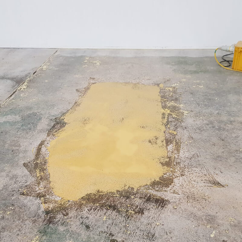 Cretex DPM Mortar used on workshop floor