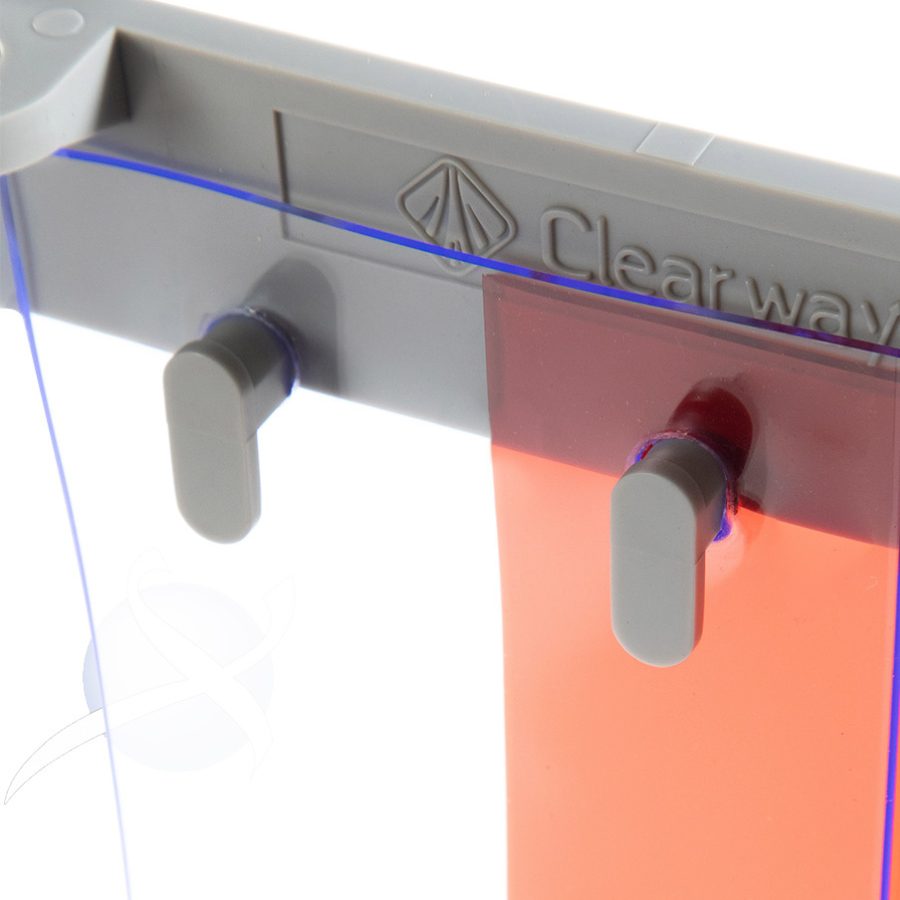 PVC Strip Curtain QuickFix Polyprop Rail - Image 2