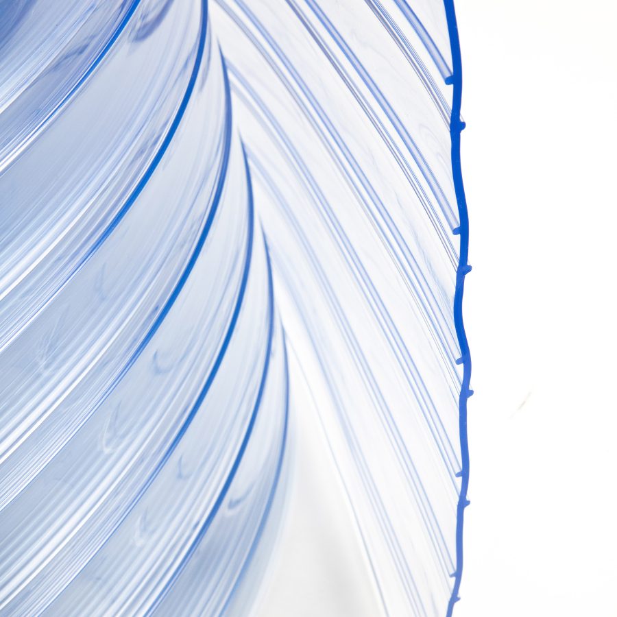 PVC Strip Curtain 50m Rolls - Ribbed - Image 3