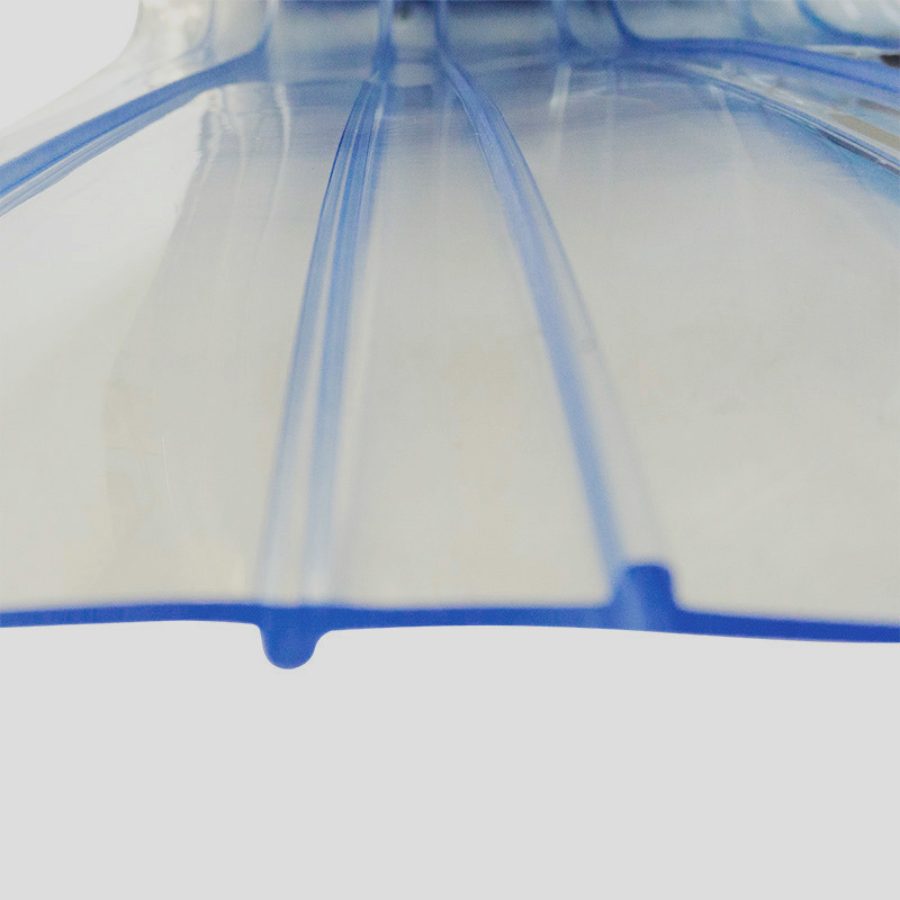 PVC Strip Curtain 50m Rolls - Ribbed - Image 6