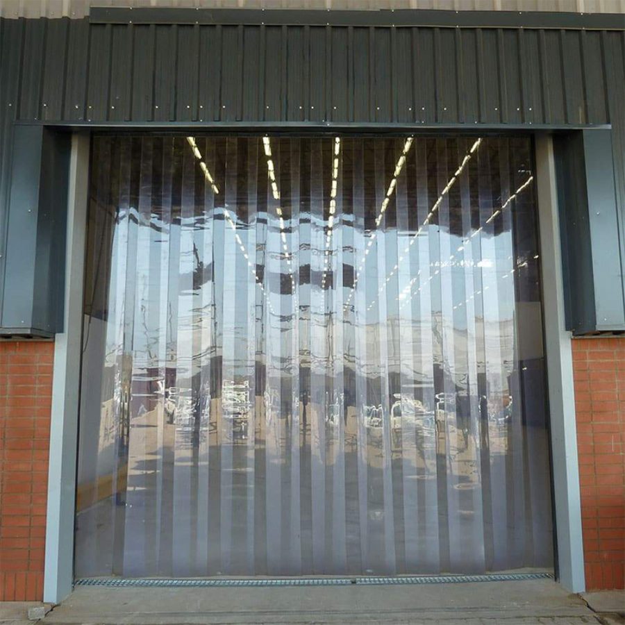 PVC Strip Curtain 50m Rolls - Clear - Image 5
