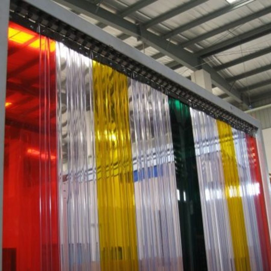 PVC Strip Curtain 50m Rolls - Tinted - Image 3